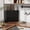 Black, variant on White Corner bread box for kitchen countertop, Large Bread White Bread Box, Vintage corner bread box for kitchen countertop, Under Cabinet Organizer fluted