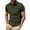 Green, variant on HOWPAY Men's Polo Shirts Short Sleeve Casual Stretch Solid Color Classic Button Tops Summer Lightweight Workout Collared Golf Shirts Blue L