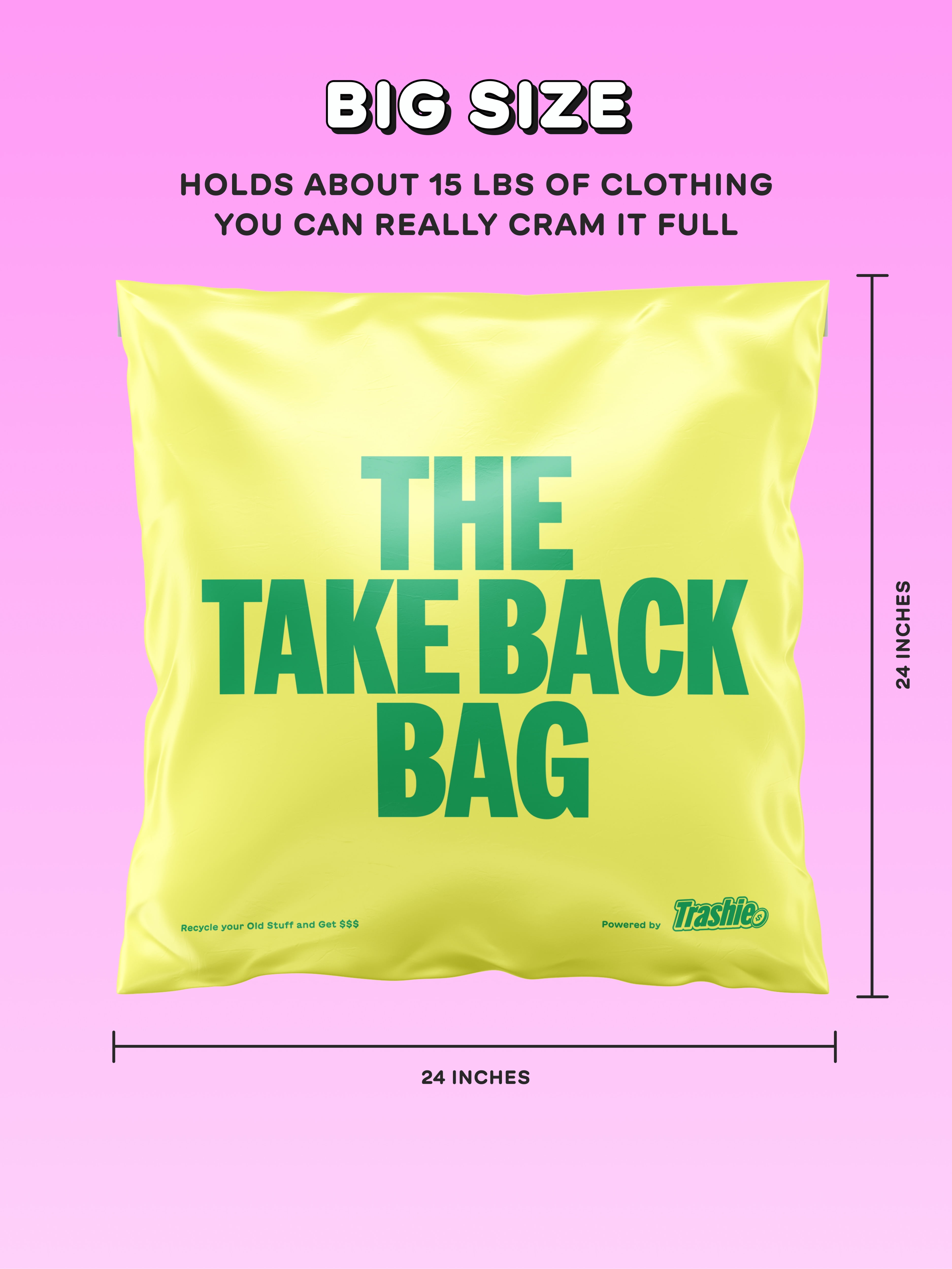 The Take Back Bag for Clothing Recycling