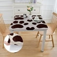thumbnail image 2 of WYYP Paw Prints Heart Vintage Square Table Cover 100% Polyester Fiber 40*40, 2 of 8