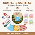 thumbnail image 3 of Threns 12 Pcs Desk Goose Outfits Holiday Set, 7 Inch Goose Outfits Clothes, Cute Decor Accessories for Magnetic Desk Geese or Duck Statue, 3 of 10
