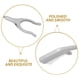 thumbnail image 3 of CRILSTYLEO 2Ud Pinza Recogedora Plegable Para Basura Con Mango Ergonómico Y Estructura Resistente De Acero, 3 of 8