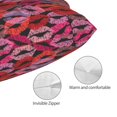 thumbnail image 3 of Balery Red Lips Kissing Funda de Cojín Estampada, Regalos para Mujeres, Regalos de Amor para Ella, Regalos para Novia o Esposa, Funda de Almohada-14"x20", 3 of 6