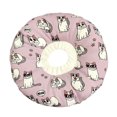 thumbnail image 1 of Cartoon Cats Print Adjustable Drawstring Waterproof Anti-bite Pet Collar - Pet Dog Cat Recovery Soft Protective Collar, Pet Supplies, 1 of 8