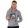 thumbnail image 3 of No Pain No Gain Skull Dagger Tattoo Unisex Plus Fleece Graphic Hoodie Brisco Brands 5X, 3 of 5