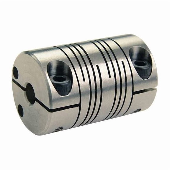 Ruland Coupling,6 Beam Clamp,Bore 5/8 x 5/8 In FCR24-10-10-SS