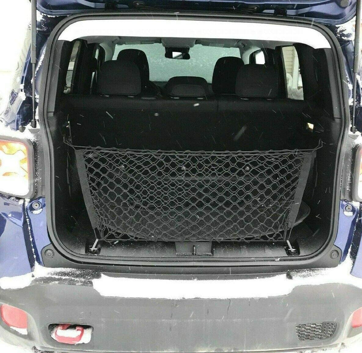 Envelope Style Trunk Cargo Net For Jeep Commander (2006-2010 Models) - Hammock Storage Organizer