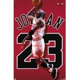 thumbnail image 4 of Michael Jordan - Jersey Wall Poster, 22.375" x 34" Framed, 4 of 4