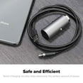 thumbnail image 2 of mophie Cargador USBC para Coche para iPhone, iPad O AirPods, Blanco, 2 of 5