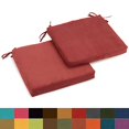 thumbnail image 2 of 20-inch by 19-inch Solid Microsuede Chair Cushion, 2 of 4