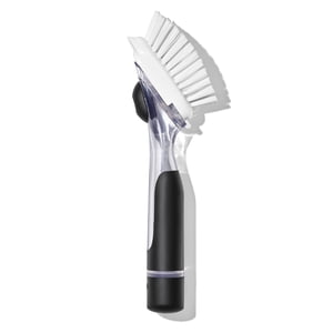 OXO Soap Dispensing Dish Brush, Drip-Free Valve