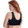 thumbnail image 2 of Bali Comfort Revolution EasyLite Wireless Bra Warm Cocoa Brown 3XL Women's, 2 of 3