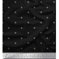 thumbnail image 2 of Soimoi Polyester Crepe Fabric Floral Block Panel Print Fabric by Yard 52 Inch Wide, 2 of 3