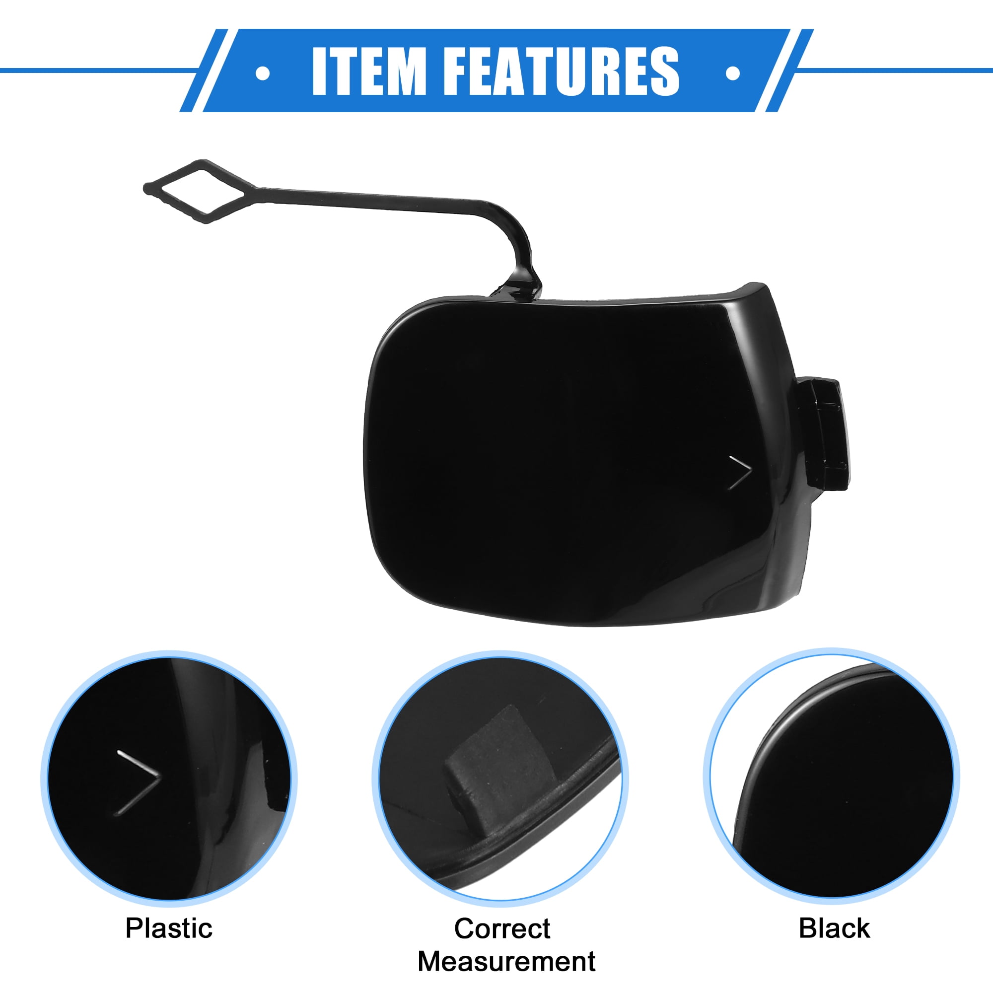 Unique Bargains Car Towing Tow Eye Hook Cover Cap for Mini Cooper 2014-2018