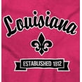 thumbnail image 2 of Louisiana Cute Fleur de Lisa Souvenir Plus Size Crewneck Graphic Tee Shirt Brisco Brands 4X, 2 of 3