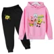 thumbnail image 3 of Traje de invierno con estampado original de Bob Esponja, estilo Harajuku, para niños de 3 a 14 años, para niños y niñas, 3 of 5