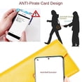 thumbnail image 3 of TAZAG pure leather women's long wallet ultra-thin first layer cowhide handmade wallet, 3 of 5
