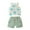 A-Green, variant on Newborn Boys' Outfits Sleeveless Coconut Tree Print Tops Shorts Summer Loose Beach Sports Outfit Set Blue