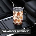 thumbnail image 7 of Autumn Maple Leaf 40 OZ Tumbler Cup with Lid and Straw Gifts for Mom Friend Sister Grandma, 7 of 7