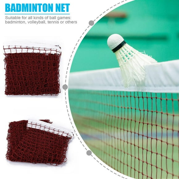 Peggybuy 240x30 inch Standard Badminton Net Indoor Outdoor Portable Volleyball Tennis Net