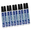 Meidong Premium Liquid Chalk Markers Medium Size (10 Pens), Wet Erase For Nonporous Blackboards, Surfaces, Windows, Bright Neon Pens, Gold & Silver, Dual Bullet Chisel Tips Nibs
