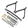 thumbnail image 1 of RC Car Steering Tie Rod, Wearable RC Chassis Links Balanced Driving  For 1/24 Crawler Black,Red, 1 of 8