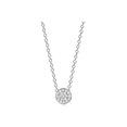 thumbnail image 1 of Collar Xtellar plateadoCírculo Mujer Dije Cadena Plata 925 Elegante, 1 of 4