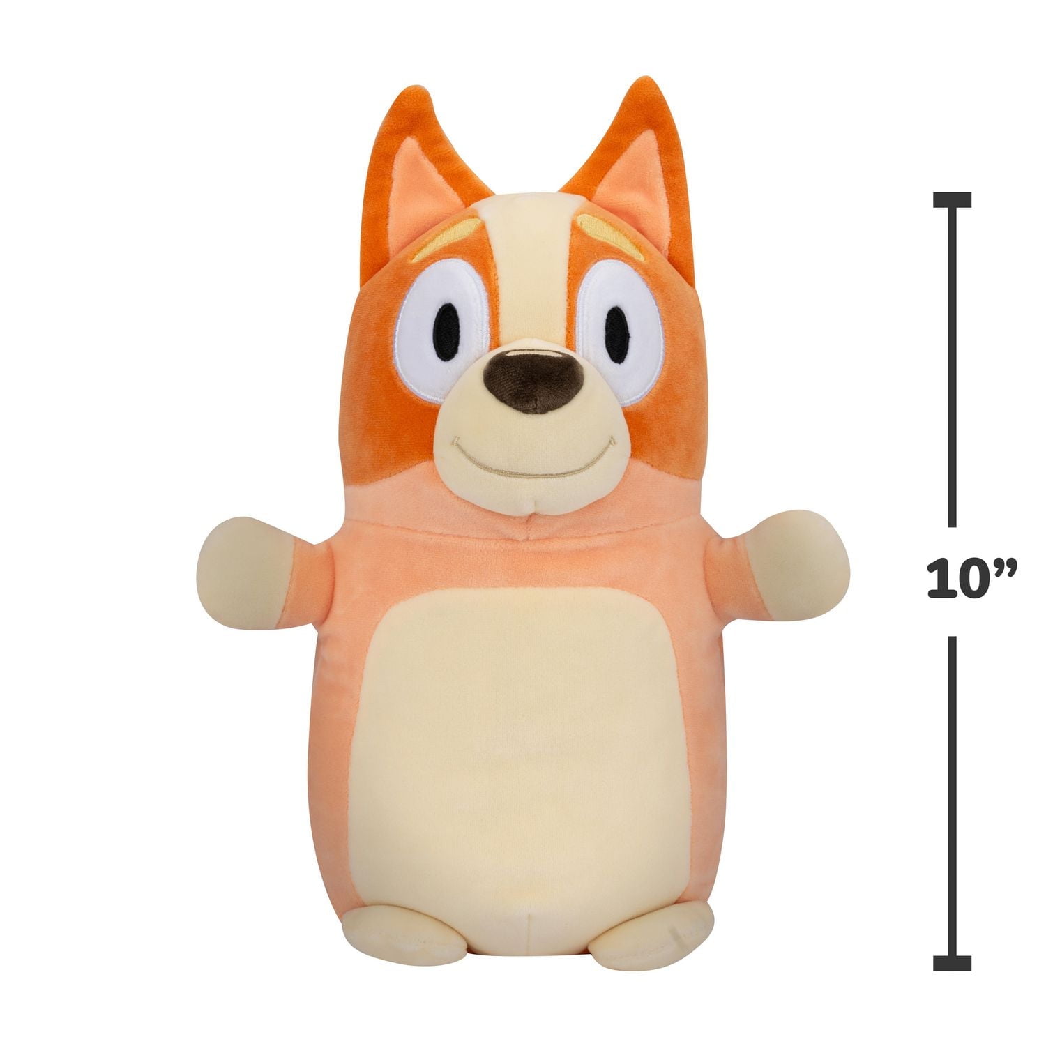 Peluche Squishmallows Hugmees Bluey 10" - Bingo