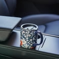 thumbnail image 4 of czcpp-Ceramic Travel Mug with Lid Coffee Mug with Gift Box Latte Mug Coffee Cup, 17oz. White Flower, 4 of 4