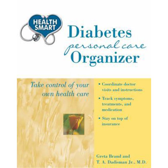 Pre-Owned HealthSmart: Diabetes Personal Care Organizer (Paperback) 1592571875 9781592571871