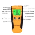 thumbnail image 3 of Eigraketly Detector de metales, pantalla LCD profesional, funciona con pilas, recordatorio de Audio, escáner de pared, Sensor de detección eléctrica Equipos de laboratorio e instrumentos Negro Eigraketly TO008594-02B, 3 of 6
