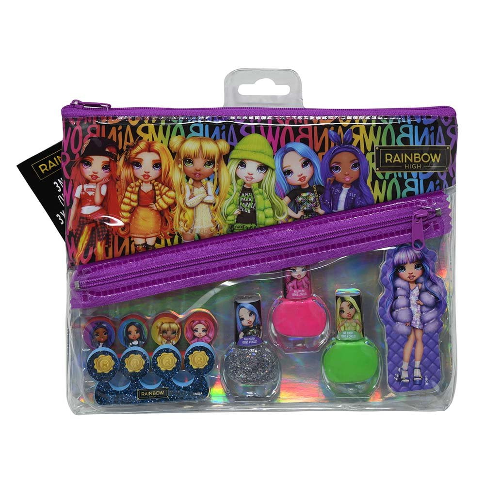 Rainbow High Nail Accessories in Pouch