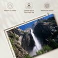 thumbnail image 6 of Elephant Stock Low Angle View Of The Yosemite Falls Wall Art - Horizontal Canvas Wall Art - Living Room Wall Decor - Nature Canvas - Gray And Blue Decor By George Oze - 30" x 20", 6 of 8