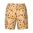 thumbnail image 4 of Lsque Mens Swim Trunks Halloween Elements Pattern - Bathing Suit Compression Liner - Beach Swim Shorts Swimwear - (S-3XL) - Stretch Quick Dry -Medium, 4 of 9