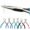 Small Pliers Jewelry Accessories Repair Making Round Nose Needle Nose