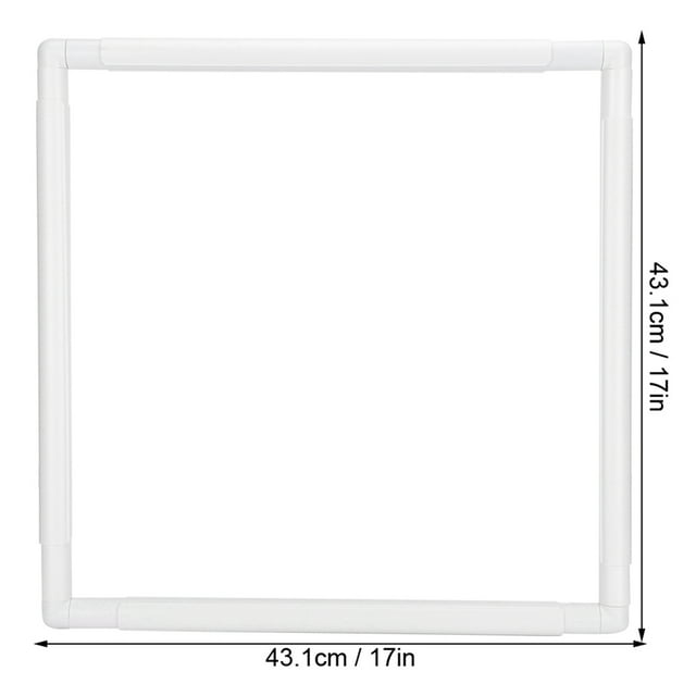 Plastic Lightweight Quilting Frame, 4 Pieces Embroidery Frame, For Embroidery Sewing Stitch Silk Painting