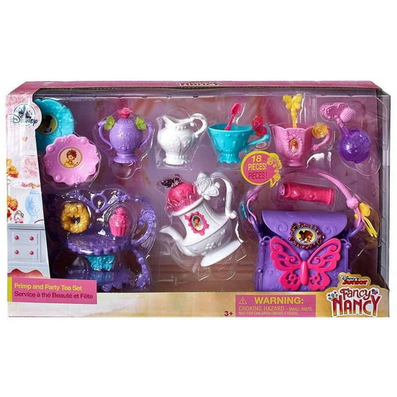 Disney Junior Fancy Nancy Primp & Party Tea Set Playset