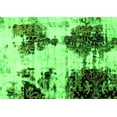thumbnail image 1 of Ahgly Company Indoor Rectangle Abstract Green Modern Area Rugs, 3' x 5', 1 of 4