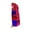Red, variant on Almencla Fencing Bag Draw Bar Bag with Wheels Oxford Cloth Holder with Handle Rolling Fencing Bag Travel Bag for Epee Fencing Training Deep Blue