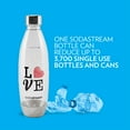 thumbnail image 6 of SodaStream 1L Metal Love Designer Bottle, 6 of 10