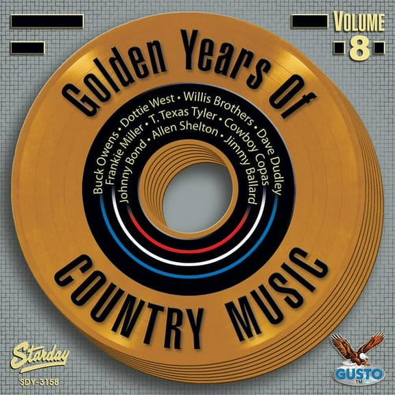 Various Artists - Golden Memories Of Country Music, Vol. 8 - Music & Performance - CD