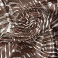 thumbnail image 7 of Ambesonne Tropical Valance & Curtain, Brown Exotic Leaves Motif, 55"x24", Brown and White, 7 of 7