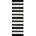 thumbnail image 2 of Safavieh Montauk Black Contemporary Rug - Runner 2'3" x 7', 2 of 2