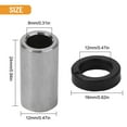 thumbnail image 3 of For EXAFORM DNM MTB Mountain Bike Rear Shock Absorber Bushing 22/24/26Bushing 24MM, 3 of 10