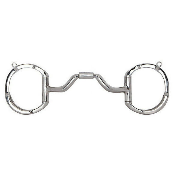 5 1/2" Toklat Myler Eggbutt With Hooks Stainless Steel Ported Barrel Mb 33