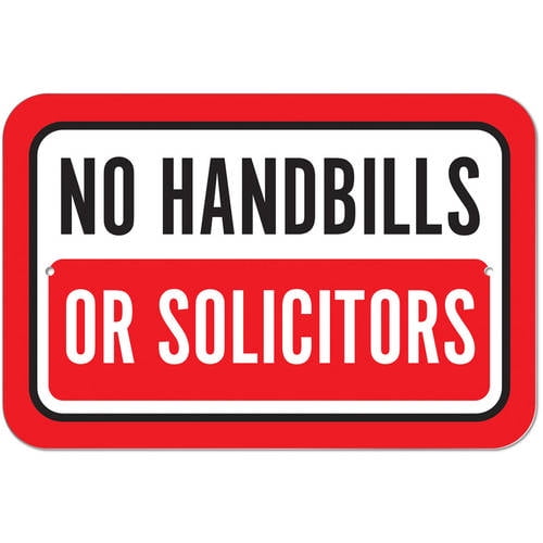 no-handbills-or-solicitors-sign-walmart