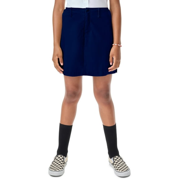 Classroom School Uniforms Stretch Fly Front Scooter