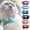 red, variant on NOVELAR Soft Suede Bow Collar for Pets, Features Adjustable Strap and Bell, Ideal for Small Breed Dogs and Indoor Cats
