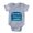 Heather Grey, variant on CafePress - FIN Whale Talk Tail - Cute Infant Baby Football Bodysuit
