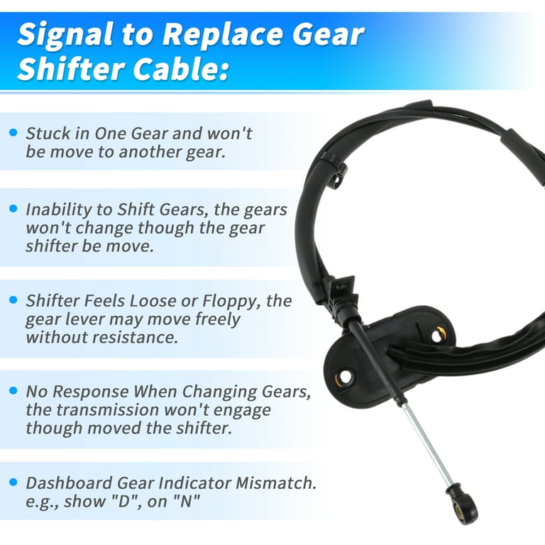 No.AL8Z7E395A Automatic Transmission Gear Shifter Cable for